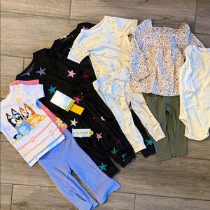 NWT Carter's/Cat&Jack Clothing Bundle Sz 18 Mon